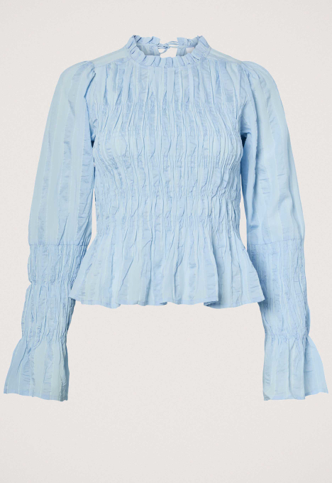 Yasrava Gesmokte Blouse