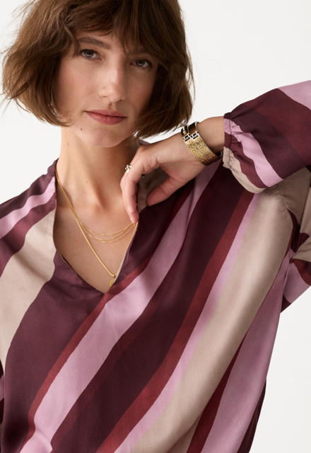 Stripe Ecovero Top