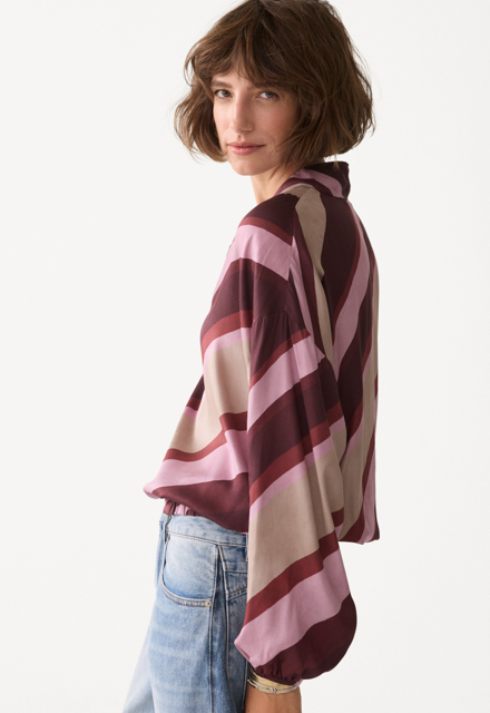 Stripe Ecovero Top