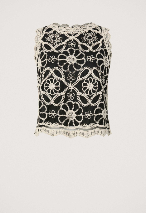 Cilia Corchet Top