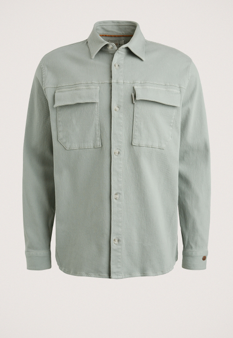 Twill Shirt Jacket