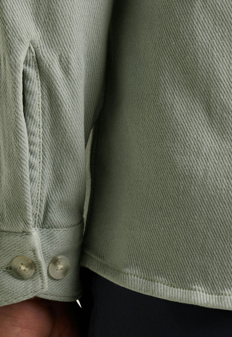 Twill Shirt Jacket