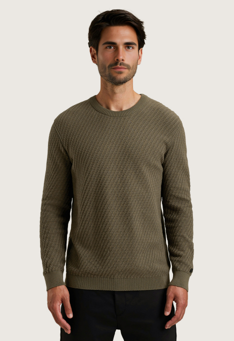 Cotton Structured Trui