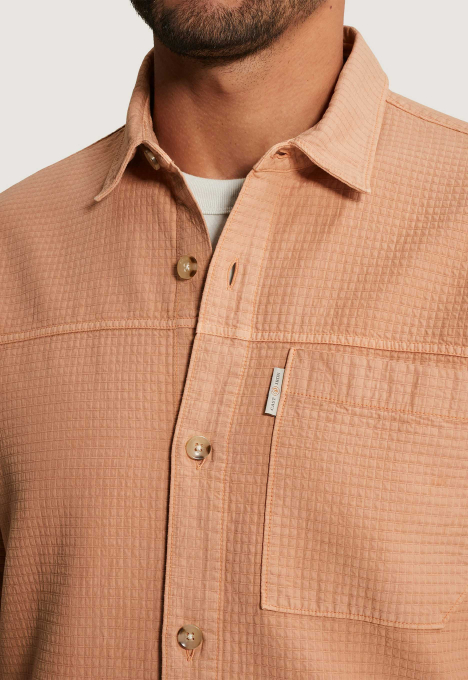 Allover Structure Overhemd