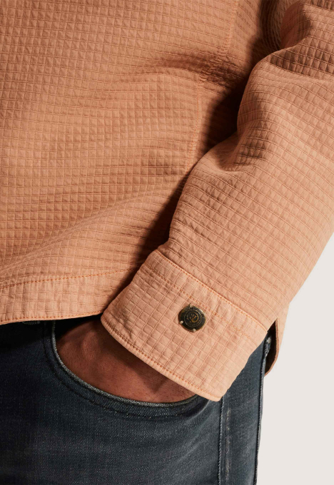 Allover Structure Overhemd