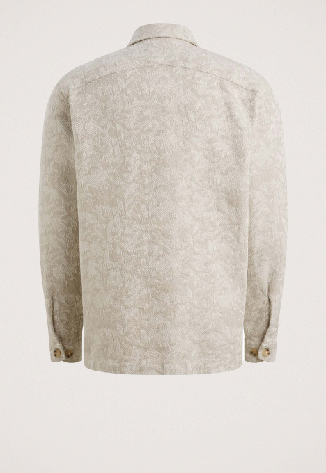 Graphic Flower Jacquard Overhemd