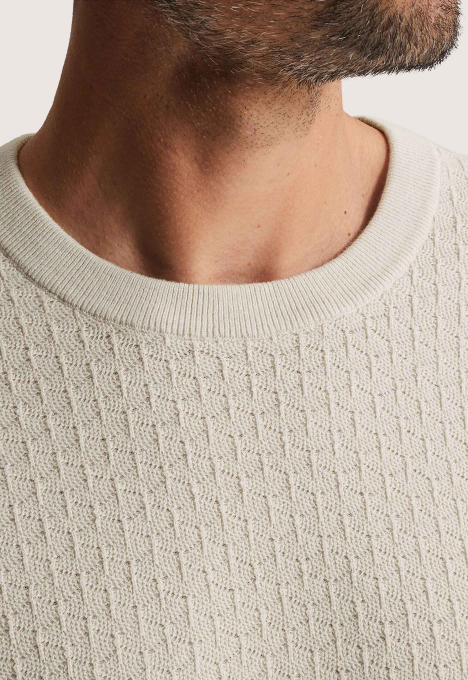 Allover Structure T-shirt