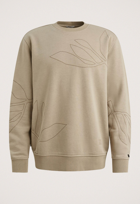 Off-placed Artwork Sweater