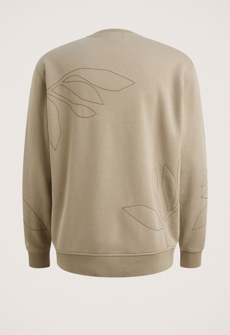 Off-placed Artwork Sweater