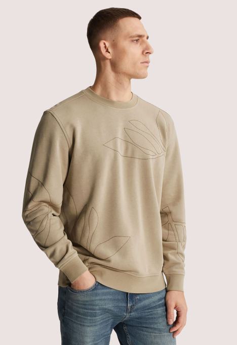 Off-placed Artwork Sweater