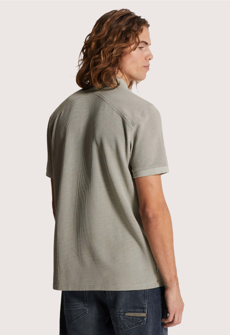 Waffle Structure Polo