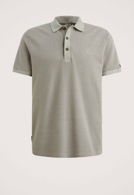 Waffle Structure Polo