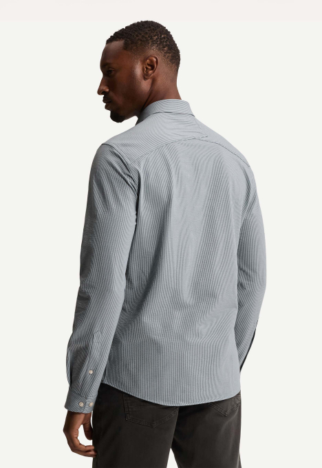 Tech Stripe Overhemd