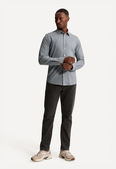 Tech Stripe Overhemd