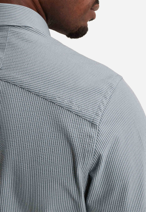 Tech Stripe Overhemd