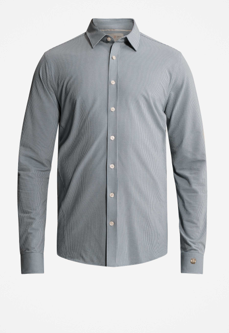 Tech Stripe Overhemd