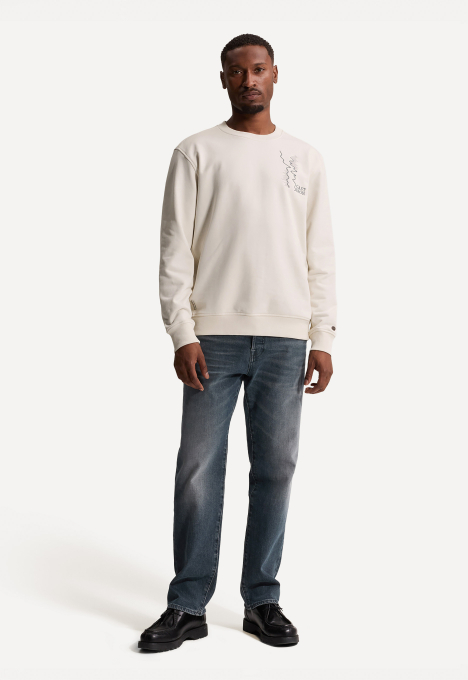 Relaxed Graphic Sweater