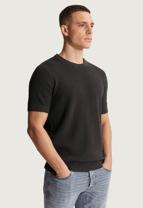 Knit T-shirt