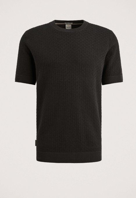 Knit T-shirt