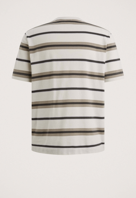 Stripe Waffle T-shirt