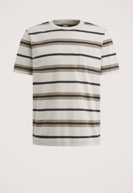 Stripe Waffle T-shirt