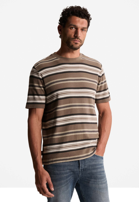 Waffle Stripe T-shirt