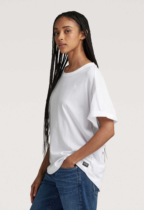 Rolled Up Sleeve Boyfriend T-shirt