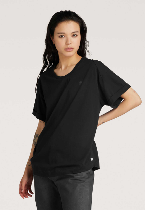 Rolled Up Sleeve Boyfriend T-shirt