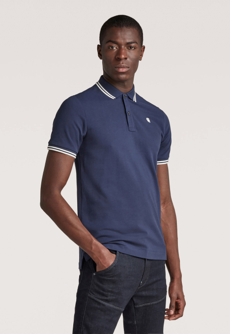 Dunda Slim Stripe Polo