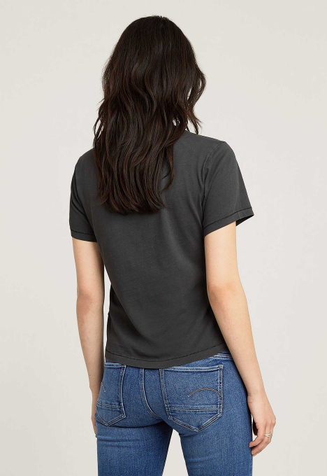 Overdyed Front Seam Top