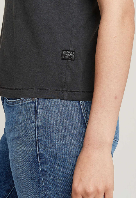 Overdyed Front Seam Top