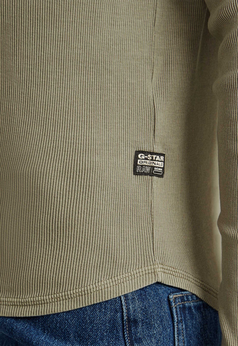 Deep V-Neck Slim Top