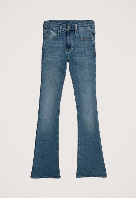 3301 Mid Waist Flared Jeans