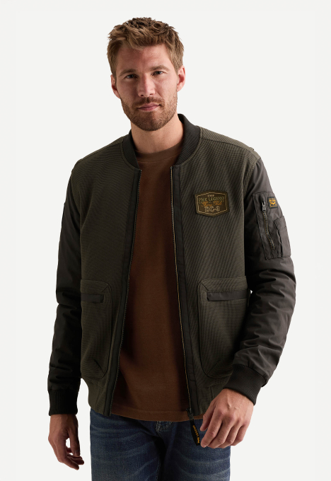 French Terry Bomber Jacket 