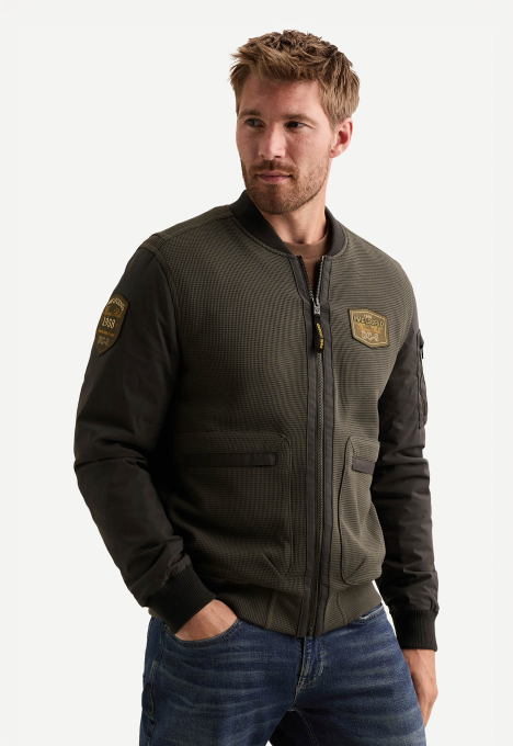 French Terry Bomber Jacket 