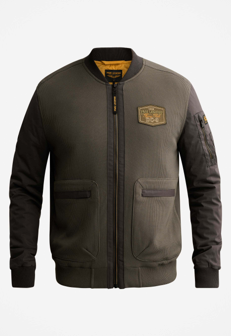 French Terry Bomber Jacket 