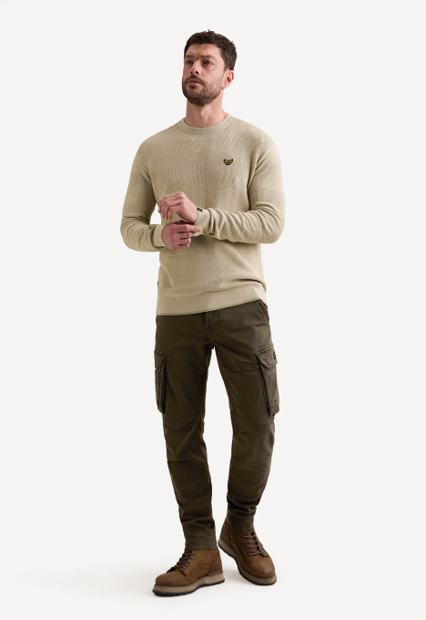 Stripe Structured Trui