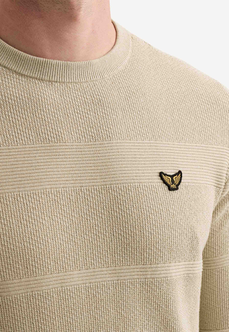 Stripe Structured Trui