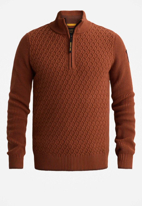 Yarn Half Zip Trui