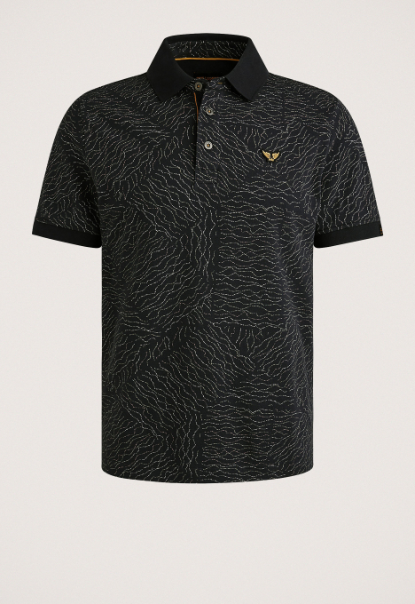 All-over Piqué Polo