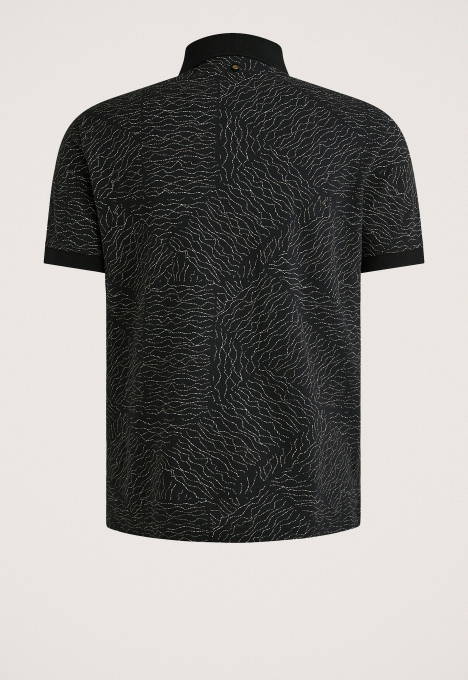 All-over Piqué Polo