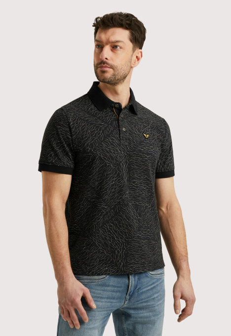 All-over Piqué Polo