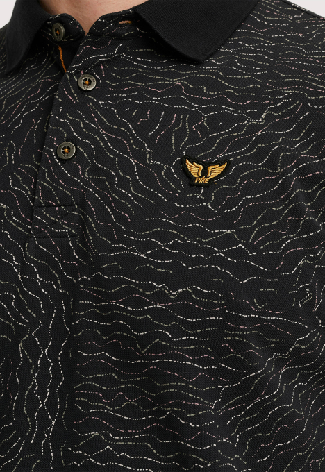 All-over Piqué Polo