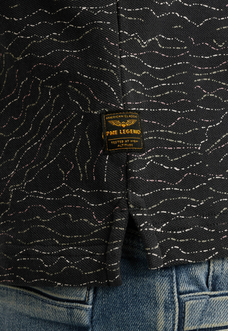 All-over Piqué Polo