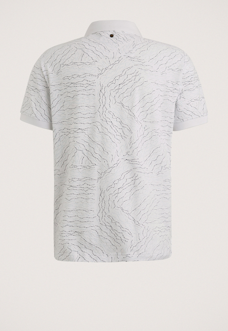 All-over Piqué Polo