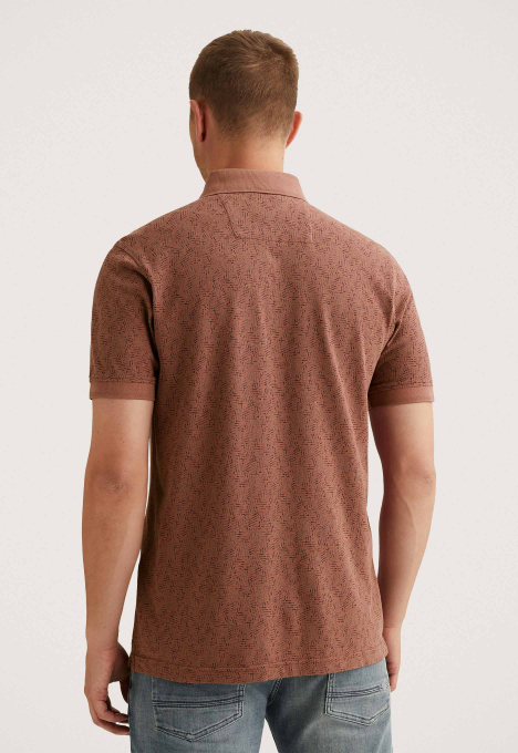 Allover Print Polo