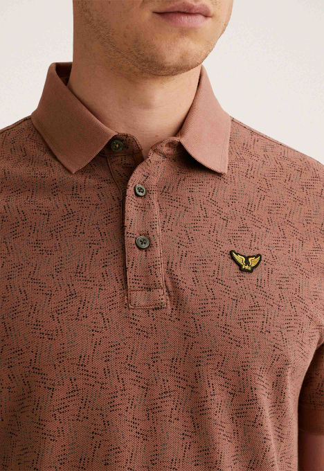 Allover Print Polo
