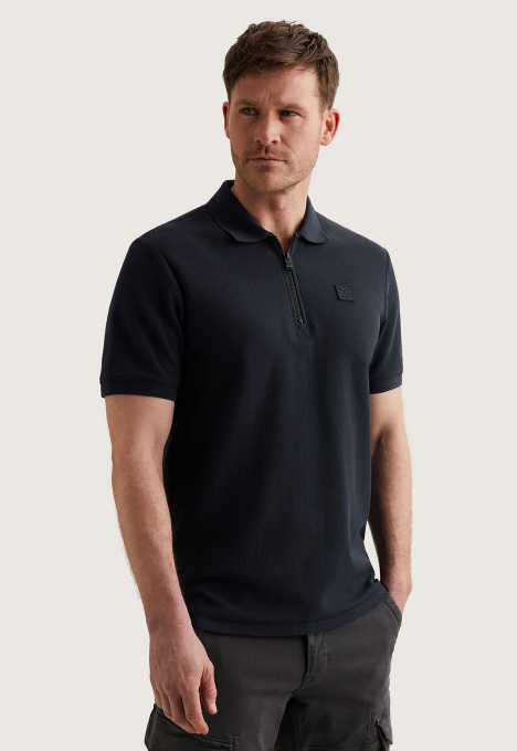 Waffle Structure Polo