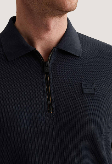 Waffle Structure Polo