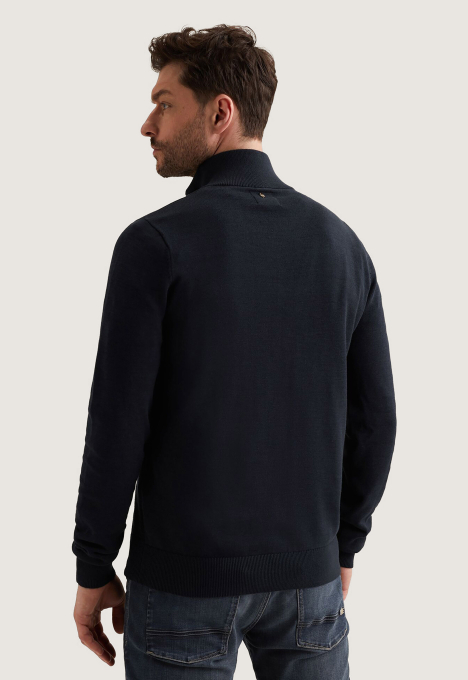 Cotton/Modal Half Zip Trui